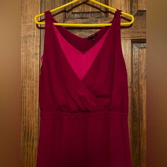 Eileen Fisher Women’s Pink Silk Georgette Midi Dress Size XS - Picture 6 of 10